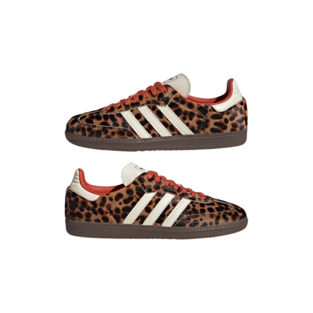 Adidas Samba OG Preloved Red Leopard