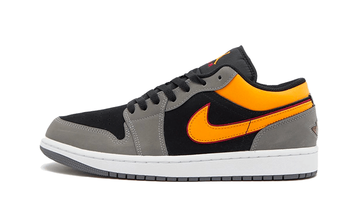 Air Jordan 1 Low Black Vivid Orange