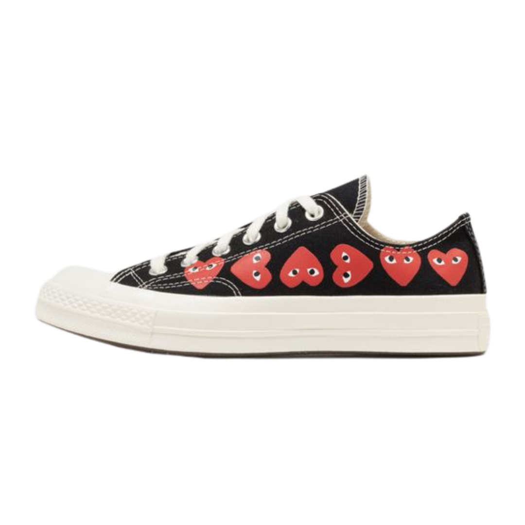 Converse Chuck Taylor All Star 70 Ox Comme des Garcons PLAY Multi-Heart Black