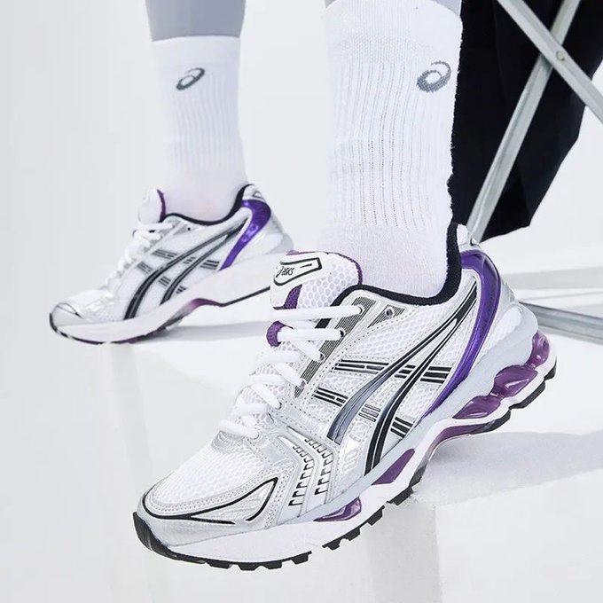 ASICS Gel-Kayano 14 White Dark Grape