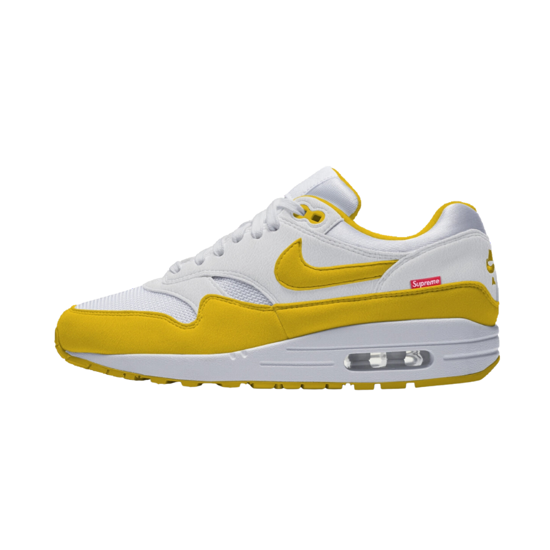 Supreme X Nike Air Max 1 87 Speed Yellow