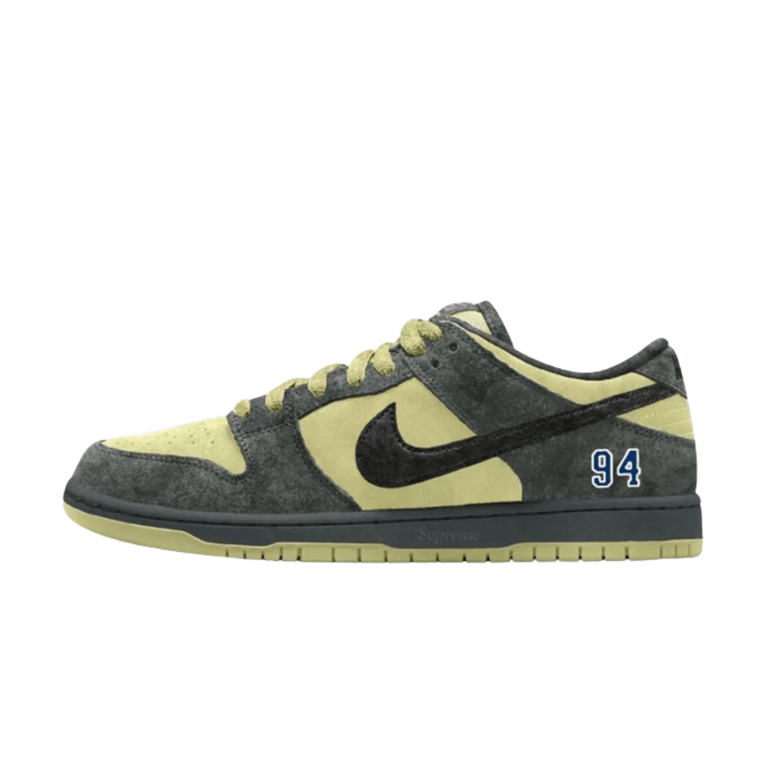 Supreme X Nike SB Dunk Low Pro Camper Green