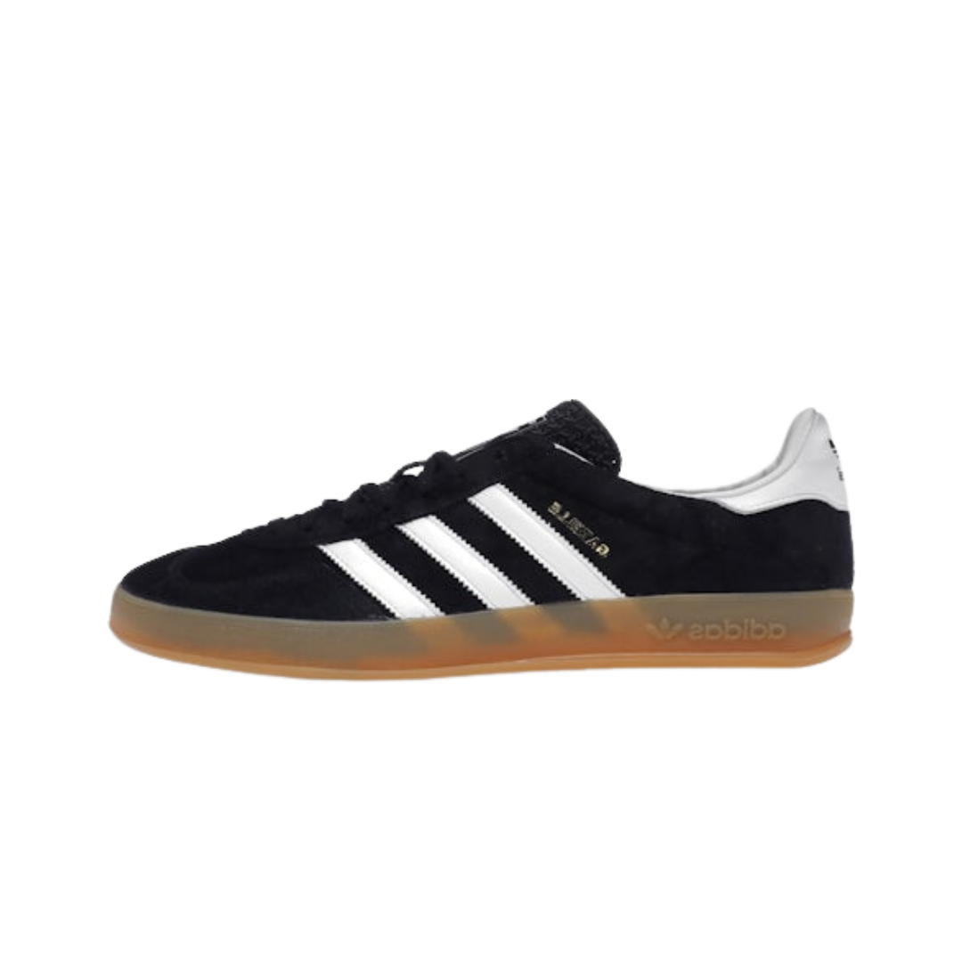 Adidas Gazelle Black White Gum