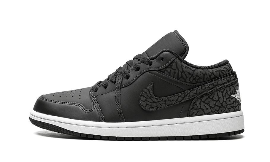 Air Jordan 1 Low Black Elephant