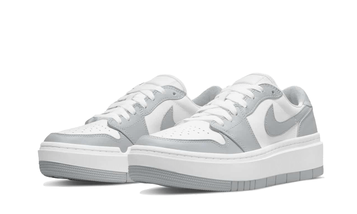 Air Jordan 1 Low Elevate White Grey