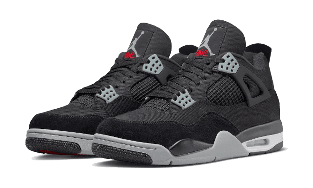 Nike Air Jordan 4 Retro SE Black Canvas