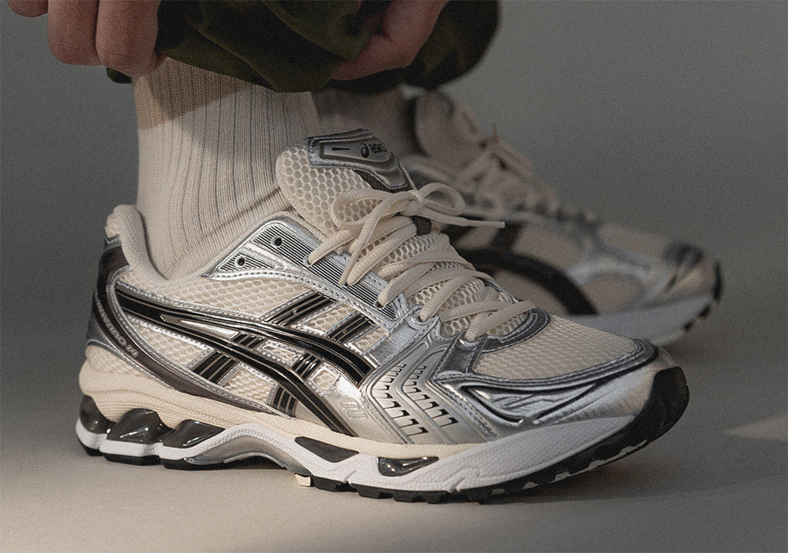 ASICS Gel-Kayano 14 Cream Black Metallic Plum