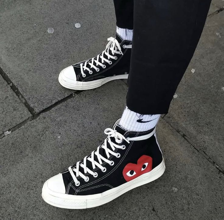 Converse Chuck Taylor All Star 70 Hi Comme des Garcons PLAY Black