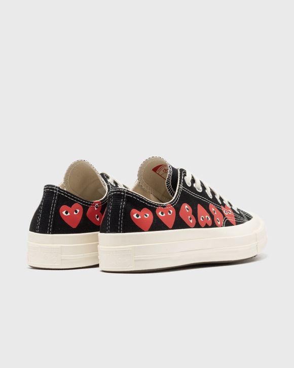 Converse Chuck Taylor All Star 70 Ox Comme des Garcons PLAY Multi-Heart Black